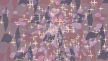 Benzersiz dijital animasyon tarzı grafikleri olan yaratıcı ortam tasarımı için yenilikçi hareket dokusu