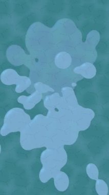 Benzersiz video giriş tasarımı projeleri için detaylı yüzey kalıbı film animasyon stili grafik girişi