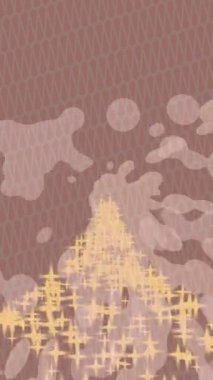 Benzersiz video giriş tasarımı projeleri için detaylı yüzey kalıbı film animasyon stili grafik girişi