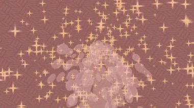 Soyut hareket desenli fütüristik video üretimi için dinamik dijital arkaplan