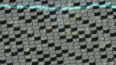 Modern medya üretimi için fütüristik dijital soyut doku sinematik tarz hareketli grafik ögesi