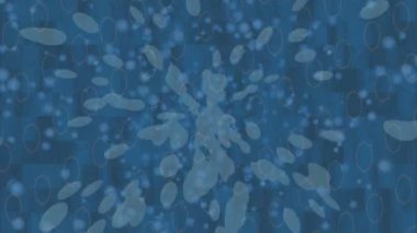 Soyut hareket desenli fütüristik video üretimi için dinamik dijital arkaplan