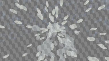 Benzersiz dijital animasyon tarzı grafikleri olan yaratıcı ortam tasarımı için yenilikçi hareket dokusu