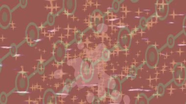 Benzersiz dijital animasyon tarzı grafikleri olan yaratıcı ortam tasarımı için yenilikçi hareket dokusu