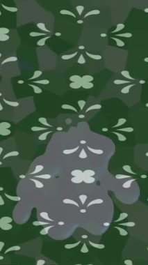 Estetik doku arkaplan tasarımı renkli hareket grafikleri ile moda film giriş profosyoneli