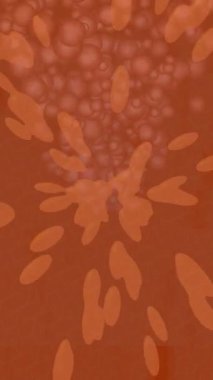 Dijital doku yüzey tasarım biçimi ile modern video animasyonu için gelişmiş hareket grafikleri