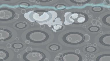 Estetik doku arkaplan tasarımı renkli hareket grafikleri ile moda film giriş profosyoneli