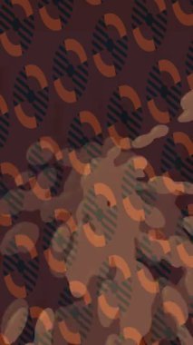 Dijital doku yüzey tasarım biçimi ile modern video animasyonu için gelişmiş hareket grafikleri