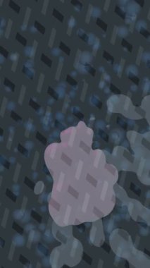 Dijital doku yüzey tasarım biçimi ile modern video animasyonu için gelişmiş hareket grafikleri