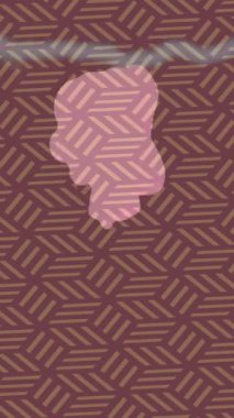 Lüks hareket projeleri için soyut tasarım stili animasyonu olan üst düzey dijital doku