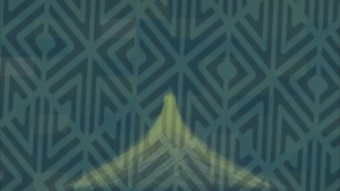 Soyut hareket desenli fütüristik video üretimi için dinamik dijital arkaplan