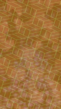 Benzersiz dijital animasyon tarzı grafikleri olan yaratıcı ortam tasarımı için yenilikçi hareket dokusu