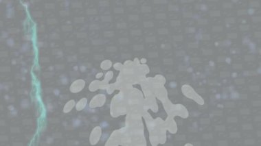 Dijital doku yüzey tasarım biçimi ile modern video animasyonu için gelişmiş hareket grafikleri