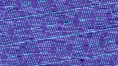 Benzersiz video giriş tasarımı projeleri için detaylı yüzey kalıbı film animasyon stili grafik girişi