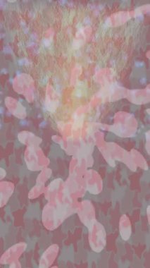 Dijital doku yüzey tasarım biçimi ile modern video animasyonu için gelişmiş hareket grafikleri