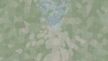 Organik desenli yüzey giriş stili video film sanatı ile soyut arkaplan tasarımı