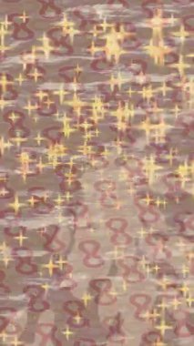 Organik desenli yüzey giriş stili video film sanatı ile soyut arkaplan tasarımı