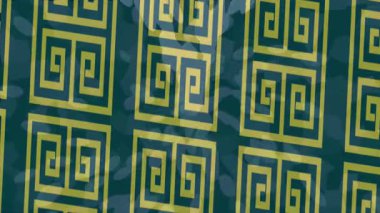 Lüks hareket projeleri için soyut tasarım stili animasyonu olan üst düzey dijital doku