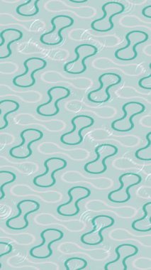 Benzersiz dijital animasyon tarzı grafikleri olan yaratıcı ortam tasarımı için yenilikçi hareket dokusu