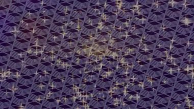 Lüks hareket projeleri için soyut tasarım stili animasyonu olan üst düzey dijital doku