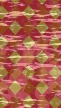 Benzersiz dijital animasyon tarzı grafikleri olan yaratıcı ortam tasarımı için yenilikçi hareket dokusu