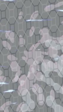 Soyut hareket desenli fütüristik video üretimi için dinamik dijital arkaplan