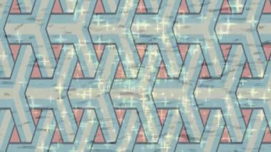 Lüks hareket projeleri için soyut tasarım stili animasyonu olan üst düzey dijital doku