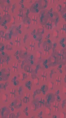 Benzersiz dijital animasyon tarzı grafikleri olan yaratıcı ortam tasarımı için yenilikçi hareket dokusu