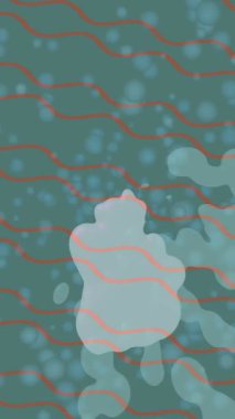 Benzersiz dijital animasyon tarzı grafikleri olan yaratıcı ortam tasarımı için yenilikçi hareket dokusu