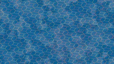 Benzersiz dijital animasyon tarzı grafikleri olan yaratıcı ortam tasarımı için yenilikçi hareket dokusu