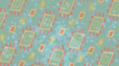 Benzersiz video giriş tasarımı projeleri için detaylı yüzey kalıbı film animasyon stili grafik girişi