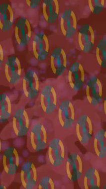 Benzersiz hareket dokusu tasarım sanatı ile profesyonel video düzenleme için modern soyut grafikler