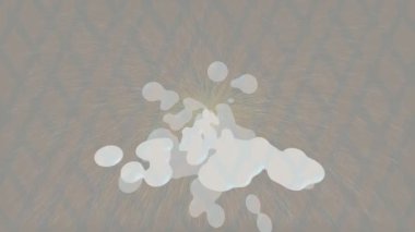 Lüks hareket projeleri için soyut tasarım stili animasyonu olan üst düzey dijital doku