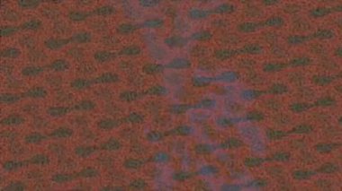 Organik desenli yüzey giriş stili video film sanatı ile soyut arkaplan tasarımı