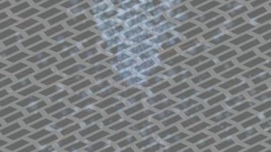 Benzersiz hareket grafikleri tasarım sanatına sahip yaratıcı film üretimi için özet bir arkaplan