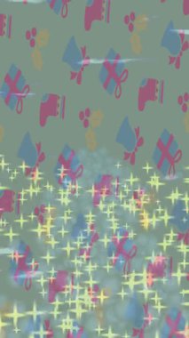 Organik desenli yüzey giriş stili video film sanatı ile soyut arkaplan tasarımı