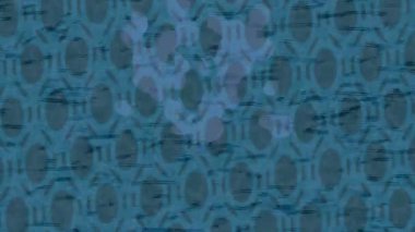 Benzersiz video giriş tasarımı projeleri için detaylı yüzey kalıbı film animasyon stili grafik girişi