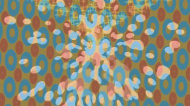 Benzersiz dijital animasyon tarzı grafikleri olan yaratıcı ortam tasarımı için yenilikçi hareket dokusu