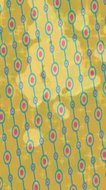 Estetik doku arkaplan tasarımı renkli hareket grafikleri ile moda film giriş profosyoneli