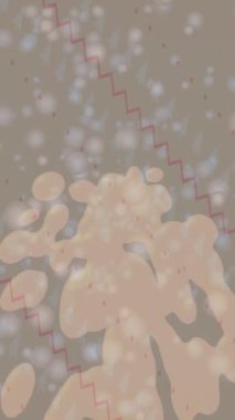 Benzersiz hareket dokusu tasarım sanatı ile profesyonel video düzenleme için modern soyut grafikler