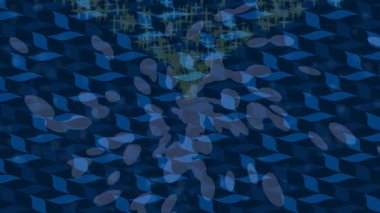 Benzersiz hareket grafikleri tasarım sanatına sahip yaratıcı film üretimi için özet bir arkaplan