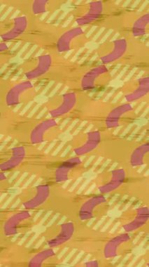 Lüks hareket projeleri için soyut tasarım stili animasyonu olan üst düzey dijital doku