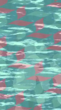 Benzersiz dijital animasyon tarzı grafikleri olan yaratıcı ortam tasarımı için yenilikçi hareket dokusu