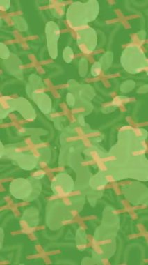 Benzersiz dijital animasyon tarzı grafikleri olan yaratıcı ortam tasarımı için yenilikçi hareket dokusu