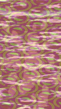 Benzersiz dijital animasyon tarzı grafikleri olan yaratıcı ortam tasarımı için yenilikçi hareket dokusu