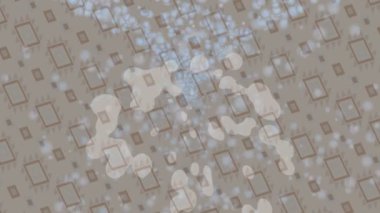 Organik desenli yüzey giriş stili video film sanatı ile soyut arkaplan tasarımı