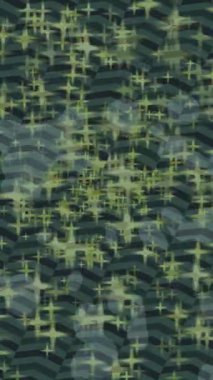 Benzersiz dijital animasyon tarzı grafikleri olan yaratıcı ortam tasarımı için yenilikçi hareket dokusu