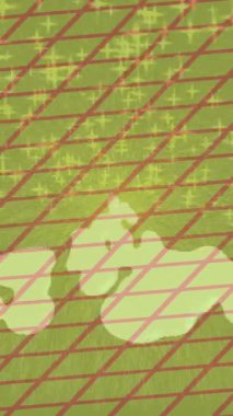 Benzersiz dijital animasyon tarzı grafikleri olan yaratıcı ortam tasarımı için yenilikçi hareket dokusu