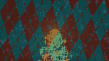 Benzersiz hareket grafikleri tasarım sanatına sahip yaratıcı film üretimi için özet bir arkaplan