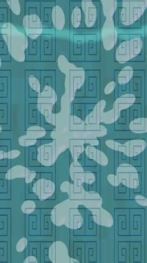 Soyut hareket desenli fütüristik video üretimi için dinamik dijital arkaplan